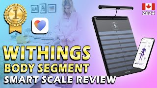 WITHINGS BODY SEGMENT UNBOXING amp REVIEW SMART SCALE  4K withings [upl. by Rutherford]