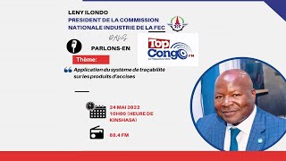 PARLONS EN Économie Congolaise Application du système de traçabilité sur les produits d’accises [upl. by Parrish]