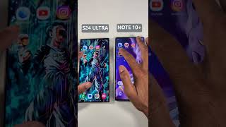 Samsung Galaxy Note 10 Plus VS S24 Ultra  Speed Test [upl. by Risa909]