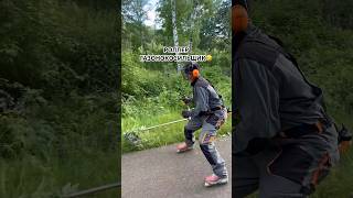 РОЛЛЕР ГАЗОНОКОСИЛЬЩИК  LAWN MOWER ON SKATES суета skating газонокосилка [upl. by Chader]