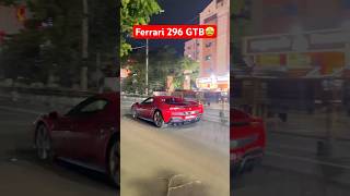 Ferrari 296 GTB at Chennai’s Road🤩 ferrari ferrari296gtb 296gtb supercars shorts v6 chennai [upl. by Inez]