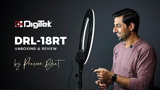 Unboxing Portable DIGITEK DRL18RT Dual Temperature LED Ring Light by Praveen Bhat [upl. by Fiertz188]