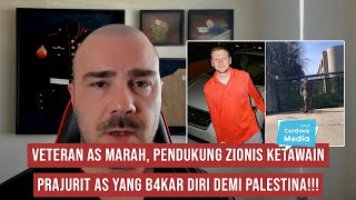 Veteran AS Marah Pendukung Zionis Ketawain Aaron Bushnell yang B4kar Diri Demi Palestina [upl. by Brackett]