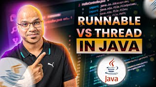 88 Runnable vs Thread in Java [upl. by Engedus]