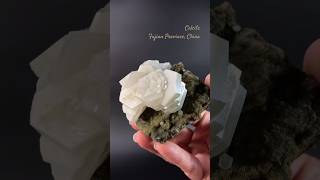 Lustrous Hexagonal Sandwich Calcite from Fujian Province China [upl. by Cariotta]