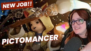 FFXIV Pictomancer Live Reaction amp Info  Dawntrail [upl. by Nadda]