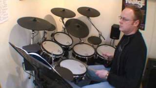 Crazy Prog  Rockschool Grade 6 Drums [upl. by Eyatnod]