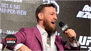 Full UFC 229 press conference Conor McGregor v Khabib Nurmagomedov [upl. by Tim]