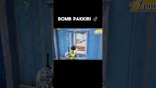 Bomb Pakkiri 💣 pubgmobile bgmi jokergaming battlegroundsmobileindia funny comedy iq gaming [upl. by Adnor665]