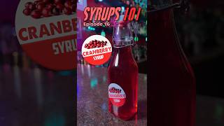 Syrups 101  How to Make Cranberry Syrup [upl. by Hurd]