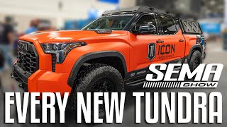 All the 2022 Tundras of SEMA [upl. by Rolyat]