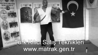 Türk kılıcı teknikleri Turkish sword attack techniques [upl. by Anerual]