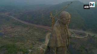 Watch Glimpse of world’s tallest statue of Sardar Vallabhbhai Patel [upl. by Llerdnad]