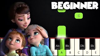 All Is Found  Frozen 2  BEGINNER PIANO TUTORIAL  SHEET MUSIC by Betacustic [upl. by Nodnelg]