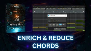 Enrich amp Reduce Chords with Harmony Wizard for Studio One [upl. by Siloum681]