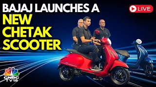 Bajaj Launches A New Chetak Scooter LIVE  2025 Bajaj Chetak EV Launched In Indian Market  N18L [upl. by Nohpets274]