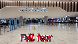 MANCHESTER AIRPORT TERMINAL 2 T2 FULL TOUR [upl. by Ivory]