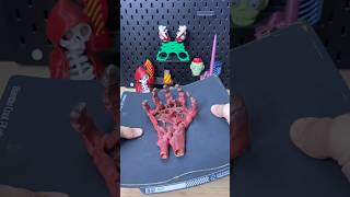 3D Printed Skeleton Hand Halloween SelfAdjusting Coaster [upl. by Ajay]