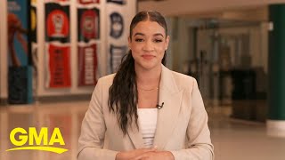 Women’s championship game break down with ESPN’s Andraya Carter [upl. by Atinod]