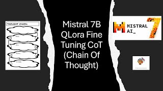 Mistral 7B Fine Tuning QLora CoT Dataset datascience machinelearning [upl. by Enimisaj]