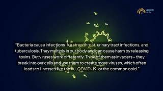 Bacteria Vs Virus generalknowledge science facts [upl. by Ramu]