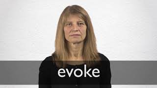 How to pronounce EVOKE in British English [upl. by Merriman]