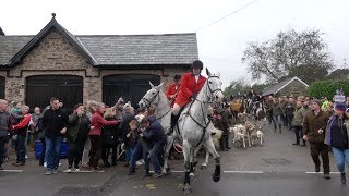 Violence flares at UK Boxing Day fox hunt as horses collide with protesters [upl. by Nauq848]