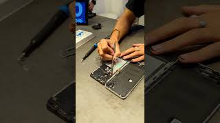 Watch the Nokia G32 battery get replaced in 2 minutes [upl. by Briana]