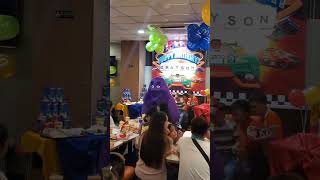 Grimace of McDonald dancing Jumbo hotdog  kaya pa ba 😅 [upl. by Asirrom567]