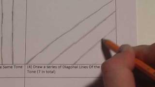 Tutorial How to Draw Diagonal Lines [upl. by Eleynad]