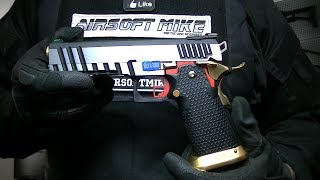 ARMORER WORKS HX2001 Custom HiCapa Unboxing Review [upl. by Nelag]