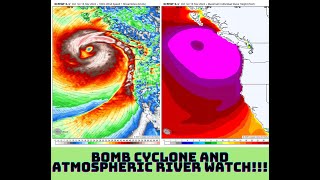 Pacific NW Atmospheric River and Bomb Cyclone Watch [upl. by Lozano]