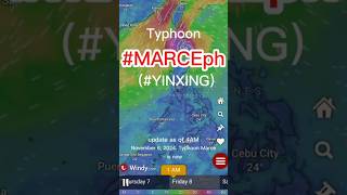 Typhoon MARCE YINXING update as of 4AM Nov 6 2024 marceph yinxing lizgmotocorner [upl. by Lednic39]