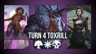 Cheating out wincons by turn 4  Ranked standard MTG Arena [upl. by Amelus]