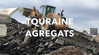 TOURAINE AGREGATS CASE 821F XR wheel loader [upl. by Ariom]