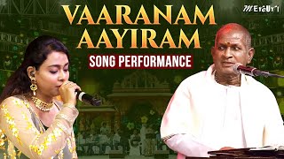 Vaaranam Aayiram Song Performance  Isaignani Ilaiyaraaja Concert  Ananya Bhat  Mercuri Foundation [upl. by Nottarts205]