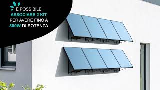 Pannelli Fotovoltaici WiFi da Balcone 400W  Soria 127120 Avidsen [upl. by Montfort]