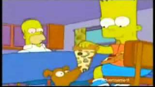 You Tube PoopSimpsons Dominos Pizza Ad [upl. by Mientao]