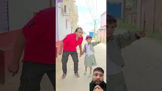 Samosa eating challenge game samosagira funnyshorts sukhasankastar comedy funny shorts [upl. by Nidnal868]