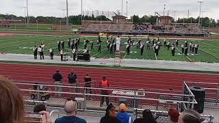 James W Riley High School Marching Band  ISSMA Competition  Crown Point  92824 [upl. by Anaujal]