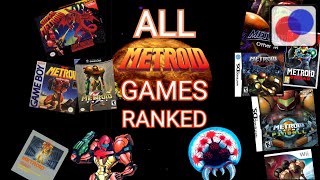 ALL Metroid games Ranked Which is Number 1 [upl. by Ahael]