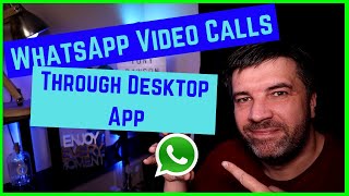 How to do Video call on WhatsApp Desktop [upl. by Eseekram]