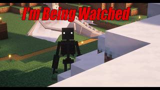 Im Being Watched  Horror Minecraft  The Midknight Lurker [upl. by Ainafetse]