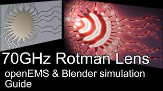 Rotman Lens openEMS and Blender Simulation Guide [upl. by Aili958]