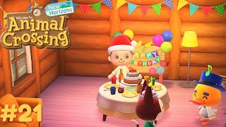 Lets Play Animal Crossing New Horizons Part 21 Party mit den Jungs German [upl. by Lenz371]