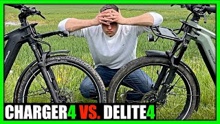 Delite4 vs Charger4  Welches RampM Touren EBike macht das Rennen [upl. by Clemen]