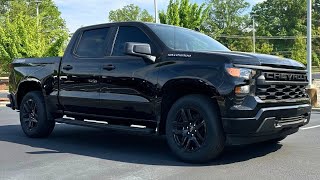 2024 Chevrolet Silverado 1500 Custom Review And Test Drive [upl. by Ecydnak142]