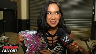 AJ reigns supreme  Raw Fallout Oct 27 2014 [upl. by Ahsieym690]