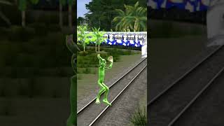 Train 🚃 collapse the alien 👽 music song trending funny comedy shorts shortvideo viralvideo [upl. by Ynove]