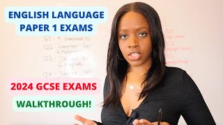 How To Pass The GCSE English Language Paper 1 2024 Exams Walkthrough Timings amp What Examiners Want [upl. by Hgielyak985]